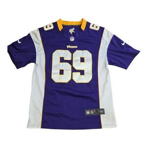 Nike Minnesota Vikings Jared Allen 69 Football Jersey Mens Medium Purple Gold